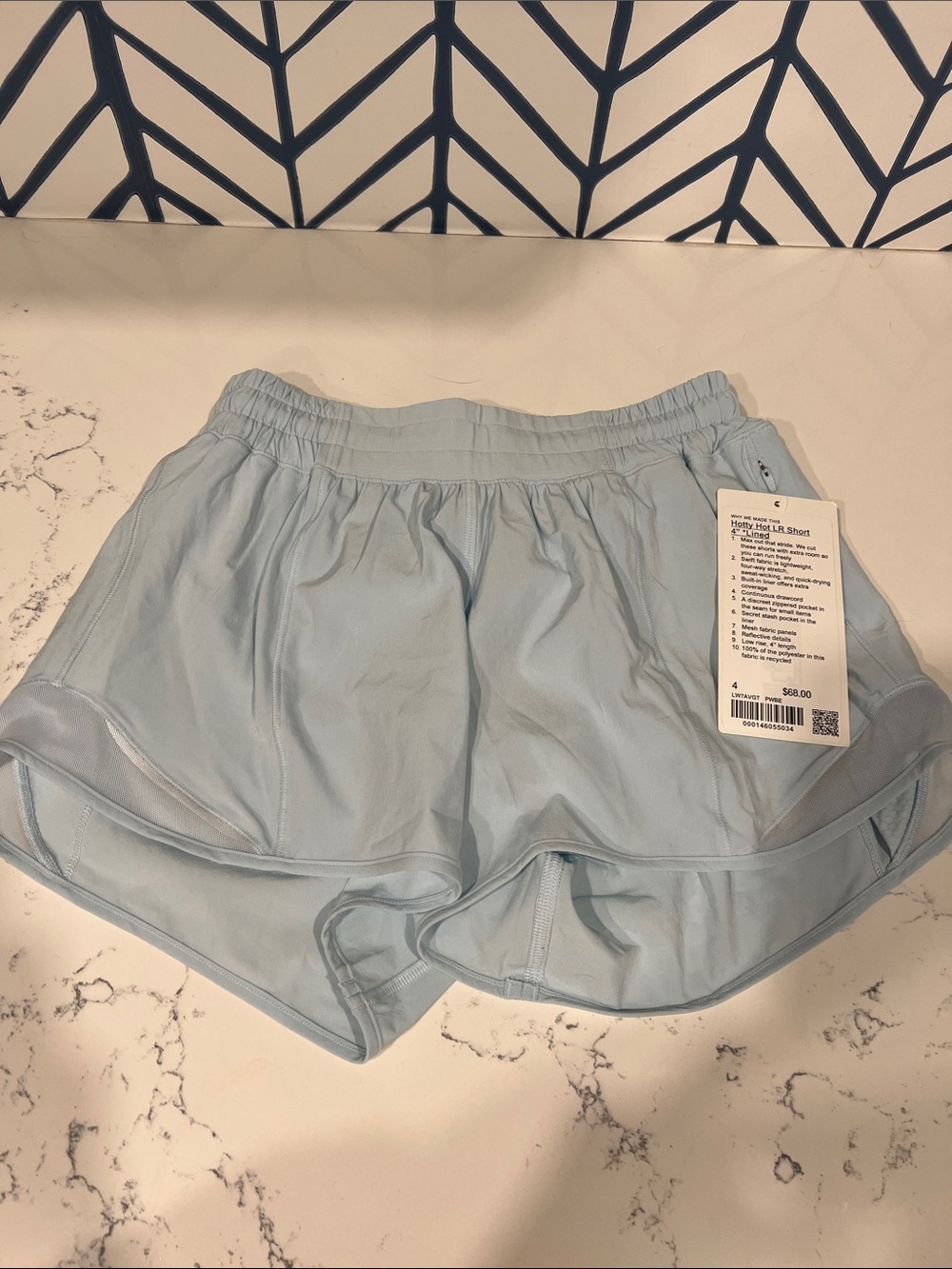 lululemon athletica Pale Blue Women’s Athletic Shorts